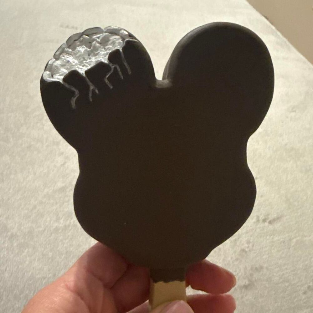 Mickey Mouse chocolate ice cream bar DOG TOY with squeaker - Picture 2 of 5